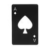 PRO365 Casino Poker Bottle/Bar/Beer/Soda Steel Opener Card Size(Black) view 3