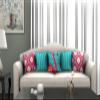 AEROHAVEN Set of 5 Abstract Decorative Hand Made Jute Throw/Pillow Cushion Covers - CC-106 - (16 Inch x 16 Inch) view 2