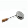 HAZEL Boondi Maker Stainless Steel | 43 x 17 x 6 Centimeters Multipurpose Jhara for Boondi Raita and Laddu Sweets with Wooden Handle for Firm Grip view 2