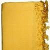 Prajo Cotton 249 TC Bedsheet (220X135 Cm_Yellow) view 2