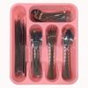 AJB Utility Drawer Kitchen Cutlery Utensil Tray Storage Organizer Empty Random Color Send 1 pcs view 2