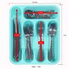 AJB Utility Drawer Kitchen Cutlery Utensil Tray Storage Organizer Empty Random Color Send 1 pcs view 3