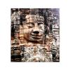 999STORE 3D Print Latest Door Living Room Bed Room Home Hall Wall Stickers Sheet roll murals for Living Stones Wall and Statue Mural 3D Wallpaper (Vinyl Self Adhesive 24X36 Inches) NonW230850 view 2