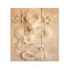 999STORE 3D Print Latest Door Living Room Bed Room Home Hall Wall Stickers Sheet roll murals White Angry Dragon Mural Wallpaper for Bedroom (Vinyl Self Adhesive 24X36 Inches) NonW230865 view 2