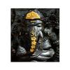999Store 3D Print Latest Door Living room Bed Room Home Hall wall stickers Sheet roll 3d ganesha wallpapers for walls Black Lord Ganesha Mural wall papers for home ( Vinyl Self Adhesive 24X36 Inches ) NonW230868 view 2