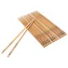 HOME REPUBLIC- 5 Pairs Brown Japanese Natural Wood Chopstick Set Reusable Classic Style Chopsticks 5 Pairs Gift Set view 2