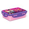 MILTON Mini Fun Treat Lunch Box, Inner Stainless Steel School Kids Tiffin 650 ml, Leak Proof and Airtight Containers with Plastic Spoons, Pink view 2