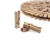 magicX Natural Bamboo Heavy Duty Cloth Pegs, Pins Pack of 40 view 1