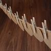 magicX Natural Bamboo Heavy Duty Cloth Pegs, Pins Pack of 40 view 4