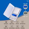 FreshDcart Gold Weight Machine | Jewellery, Gems, Chemical & Lab Small Machine 200g/0.01g | LCD Display, Auto Calibration, Tare Function, Portable Gold Weight Machine Digital (Silver) view 2