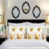 BSB Home Printed Cotton 105 TC 6 Piece Pillow Cover - 20 X 30 Inch, Blue, Pink & Green view 4