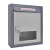 Plantex All in one Multipurpose use Box- Letter Box/Post Box for Gate Home and Office/Suggestion Box for Office use/Complaint/Donation Box with Lock Table Top or Wall Mount Pack of 1 - (Grey) view 1