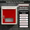 Plantex All in 1 Multipurpose Letter Box/Suggestion Box/Complaint Box/Donation Box with Lock Table Top or Wall Mount (Red & Ivory) view 3