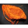 || Himshikhar || Set of 2 Jaap Bag/Chanting Bag (Orange) by Green World Pooja Samagri view 2