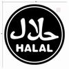 ISEE 360 Halal Wall Sticker for Hotels Restaurant Home Decal Vinyl Sticker (Black-White) L X H 30 x 30 cm view 1