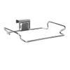 HOKIPO  Stainless Steel Over The Open-Top Cabinet Door Trash Bin Bag Holder view 2