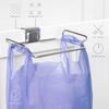HOKIPO  Stainless Steel Over The Open-Top Cabinet Door Trash Bin Bag Holder view 3