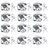 Met Craft Steel Metco Multipurpose Drawer Lock with 2 Reversible Key (Silver; 22 mm) - Pack of 12 view 1