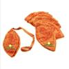 || Himshikhar || 5 Mukhi Rudraksha Mala (15 mm Beads) with Gomukhi Japa Mala Bag by Green World Pooja Samagri view 3
