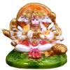 Love Kart Stone Panchmukhi Hanuman Idol, Standard, Multicolour view 1