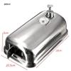 TOTO DEALS Wall Mounted Stainless Steel Liquid Soap and Shampoo Dispenser with Push Button , 800 ml (Chrome Finish) view 4