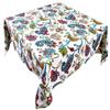 Miyanbazaz Textiles Table Cloth Cotton Table Cover Floral Print Dining Tablecloth Tea/Coffee Table Cover Center Table Cover Hotel Table Cover (50 x 50 Inch) view 2