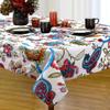 AROHI International Floral Square Cotton Table Cover 4, 6 Seater (Multicolour, 65 x 65 Inch, Pack of 1) view 1