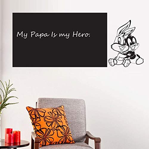 Sticker Hub Chalkboard Removable Blackboard Dust-Free Wall Sticker (Vinyl, 30 X 40 cm) DKCS046