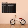 Chalkboard Sticker -Sticker Hub This Week Removable Blackboard Dust Free Wall Sticker - PVC Vinyl 56Cm X 46Cm DKCS025 view 1