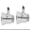 Aquieen Full Brass Heavy Angle Stop Valve with Wall Flange (2, Triangle) view 2