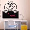 Chalkboard Sticker -Sticker Hub Chalkboard Removable Blackboard Dust Free Wall Sticker - PVC Vinyl 55Cm X 68Cm DKCS042 view 1