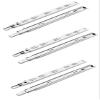 Met Craft Cold Rolled Steel Telescopic Drawer Channel/Runner (Gold) 12 Inch (300 mm) with 2 Ball Bearing Weight Capacity Upto 45 Kg Pack of 3 Pair (Silver) view 1