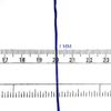 Embroiderymaterial 1MM Nylon Cord for Jewelry Making  95 Metre Royal Blue Braided Nylon Thread for Beading, Bracelets, Macrame & Craft Projects (1 Roll) view 2