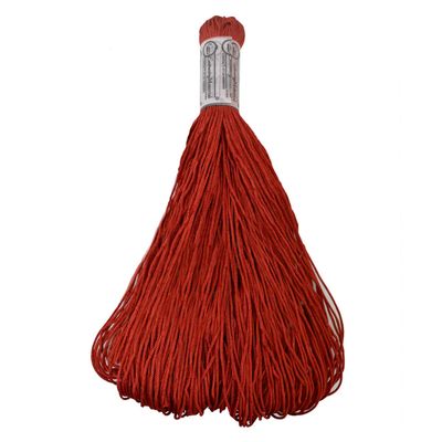 Embroiderymaterial Nylon Jewelry Cord for Craft and Jewellery Making (1Roll, Dark Red)