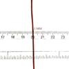 Embroiderymaterial Nylon Jewelry Cord for Craft and Jewellery Making (1Roll, Dark Red) view 2