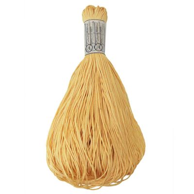 Embroiderymaterial Nylon Jewelry Cord for Craft & Jewellery Making(1Roll, Buff Yellow), 1 Count