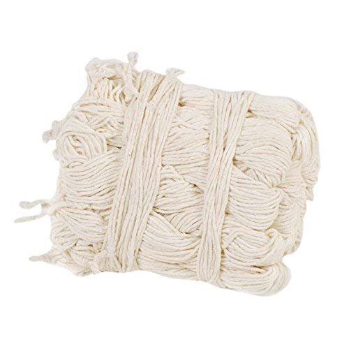Himshikhar Pure Cotton Hand Made Thick Sacred Thread Pooja Janeu (White) - 11 Pieces