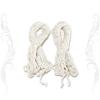 Himshikhar Pure Cotton Hand Made Thick Sacred Thread Pooja Janeu (White) - 11 Pieces view 2