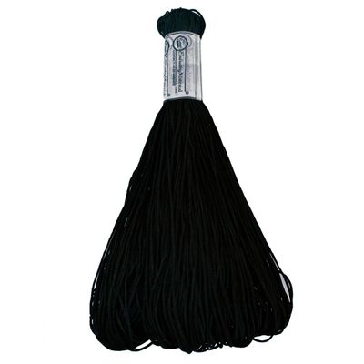 Embroiderymaterial Nylon Jewelry Cord For Craft And Jewellery Making(1Roll, Black), 1 Count