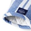 Encasa XO Oven Gloves for Microwave (2 pc Set) - Heat Proof, Thick & Safe | Longer 18x30 cm Mittens for Protection in Kitchen Cooking & Baking - Franca Blue Stripes view 3