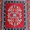 GT Gloptook Pooja Asana/Puja Mat (24 * 24),Red Color view 4