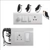 Switch Board Sticker - Sticker Hub Wall Decorative - Switch Panel Stickers Wall Sticker Set of 2 - Light Switch Sticker SW118 view 1