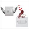 Switch Board Sticker - Sticker Hub Wall Decorative - Switch Panel Stickers Wall Sticker Set of 2 - Light Switch Sticker SW112 view 1