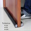 MOHAK Under Door Twin Draft Guard Cover Stop Light Dust Cool Air Escape Protector view 4