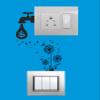 Switch Board Sticker - Sticker Hub Wall Decorative - Switch Panel Stickers Wall Sticker Set of 2 - Light Switch Sticker SW106 view 2