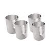 Neelam Stainless Steel 7.5, 22 Gauge Diamond Amrapali Design Glass, 500 ml, Set of 6, Elegant and Durable Drinking Glass for Water, Juices, and Beverages, Ideal for Daily Use, Parties, Easy to Clean. view 1