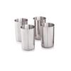 Neelam Stainless Steel 6.5 22G PRM Amrapali Glass, 170 ml, Silver, Set of 6 view 1