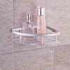 Inllex Solid Brass Chrome Finished Wall Mounted Bathroom Triangle Basket Corner Rack Single Shelf Soap Basket Bathroom Accessories view 1