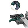 MHS Quadro Telescopic Drawer Channel Slide Runner Bottom Under Mount Galvanized Channel Silent Hydraulic Soft Closing With Locking Clips(18" - 450 MM) view 3