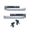 MHS Quadro Telescopic Drawer Channel Slide Runner Bottom Under Mount Galvanized Channel Silent Hydraulic Soft Closing With Locking Clips(18" - 450 MM) view 4